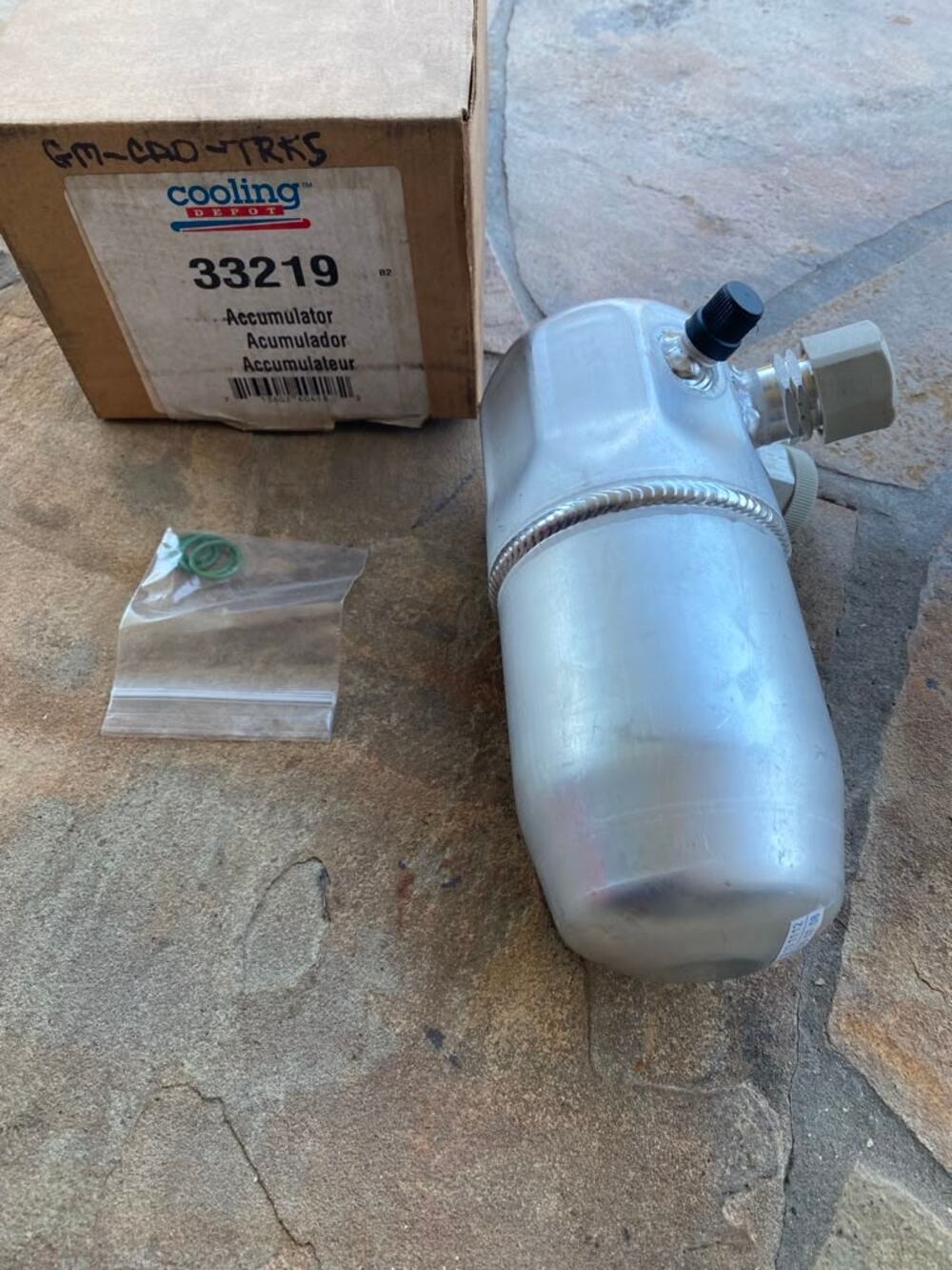 Cooling Depot 33219 AC Accumulator Four Seasons 33219 New